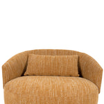 Janis Fabric Armchair - Ginger Brown Armchair K Sofa-Core   