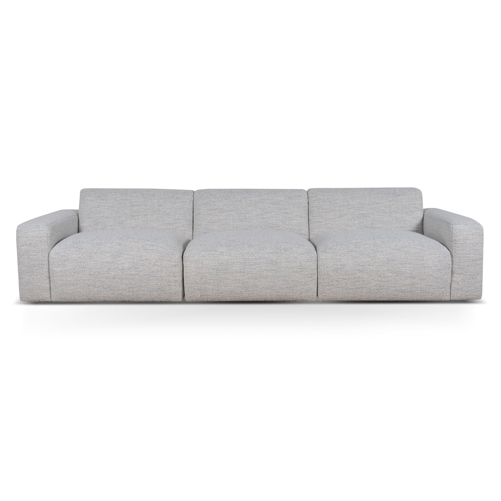 Manuela 4 Seater Fabric Sofa - Fog Grey Sofa K Sofa-Core   