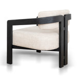 Malene Black Armchair - Linen Armchair Nicki-Core