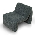 Saini Fabric Lounge Chair - Green Boucle Lounge Chair Casa-Core