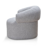 Caradoc Armchair - Light Grey Boucle Dining Armchair Casa-Core   