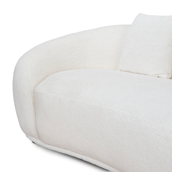 Merlo 3 Seater Sofa - Cream White Sofa Dwood-Core   