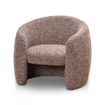 Ferguson Armchair - Rustic Brown Boucle Armchair Casa-Core   