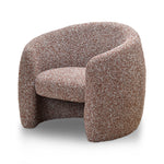 Ferguson Armchair - Rustic Brown Boucle Armchair Casa-Core   