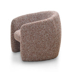 Ferguson Armchair - Rustic Brown Boucle Armchair Casa-Core   