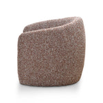 Ferguson Armchair - Rustic Brown Boucle Armchair Casa-Core   