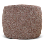 Ferguson Armchair - Rustic Brown Boucle Armchair Casa-Core   