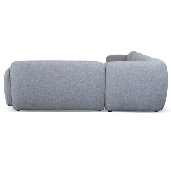 Gosling Right Chaise Modular Sofa - Glacier Grey Chaise Lounge K Sofa-Core