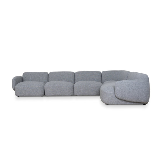 Gosling Right Chaise Modular Sofa - Glacier Grey Chaise Lounge K Sofa-Core