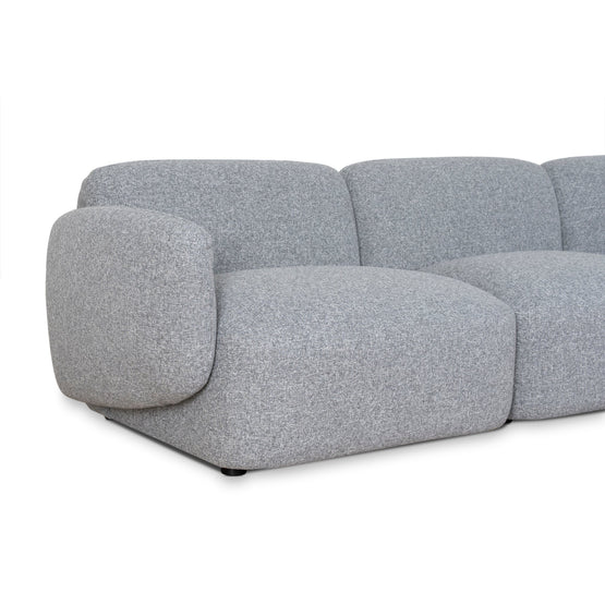 Gosling Right Chaise Modular Sofa - Glacier Grey Chaise Lounge K Sofa-Core