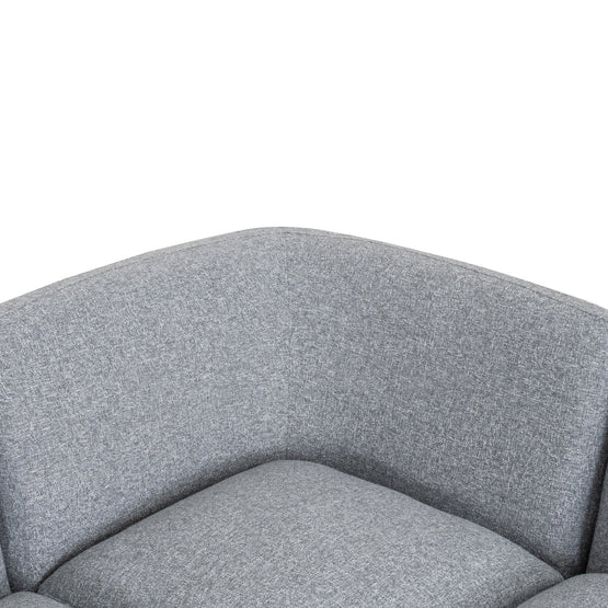 Gosling Right Chaise Modular Sofa - Glacier Grey Chaise Lounge K Sofa-Core