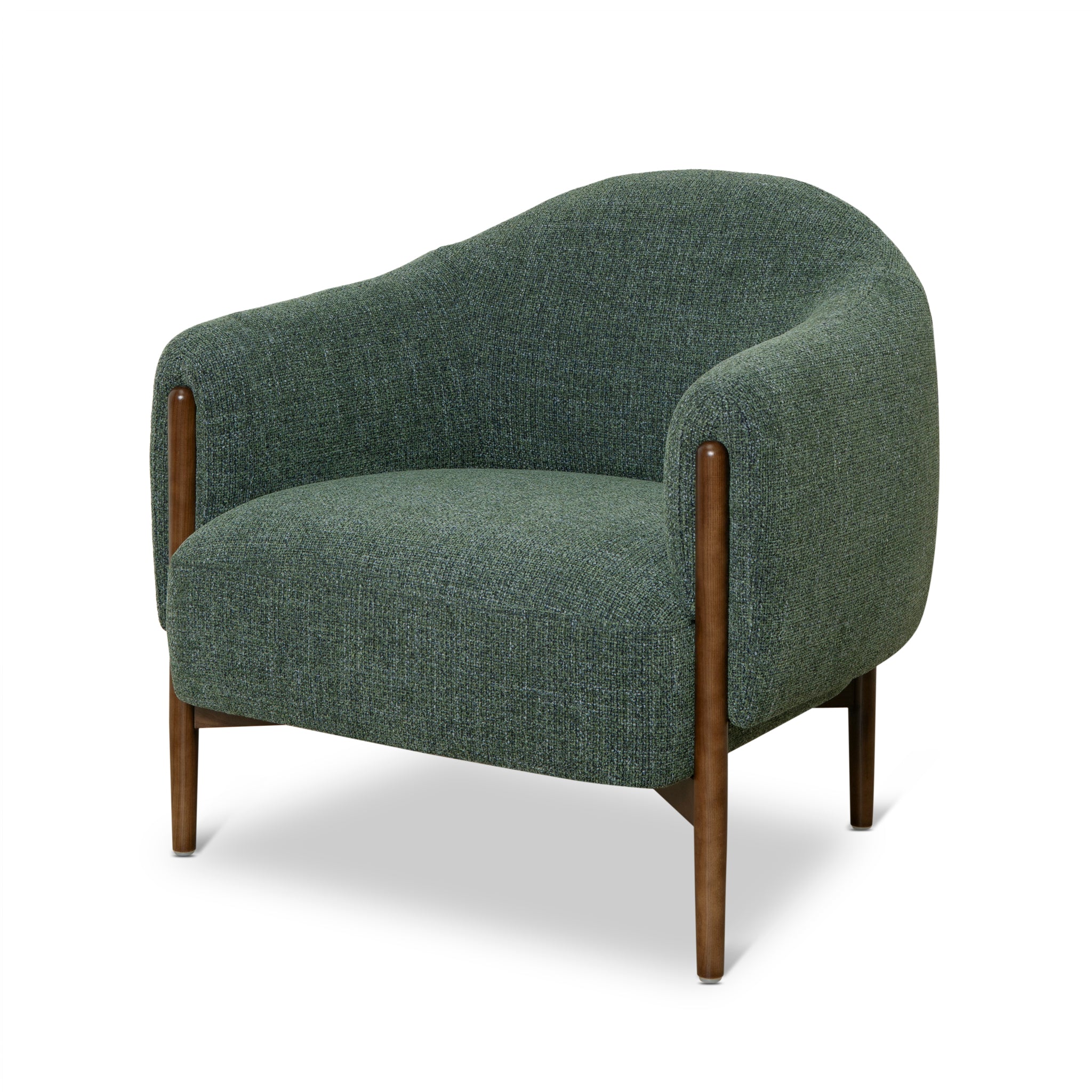 Farina Fabric Armchair - Moss Green Sofa K Sofa-Core   