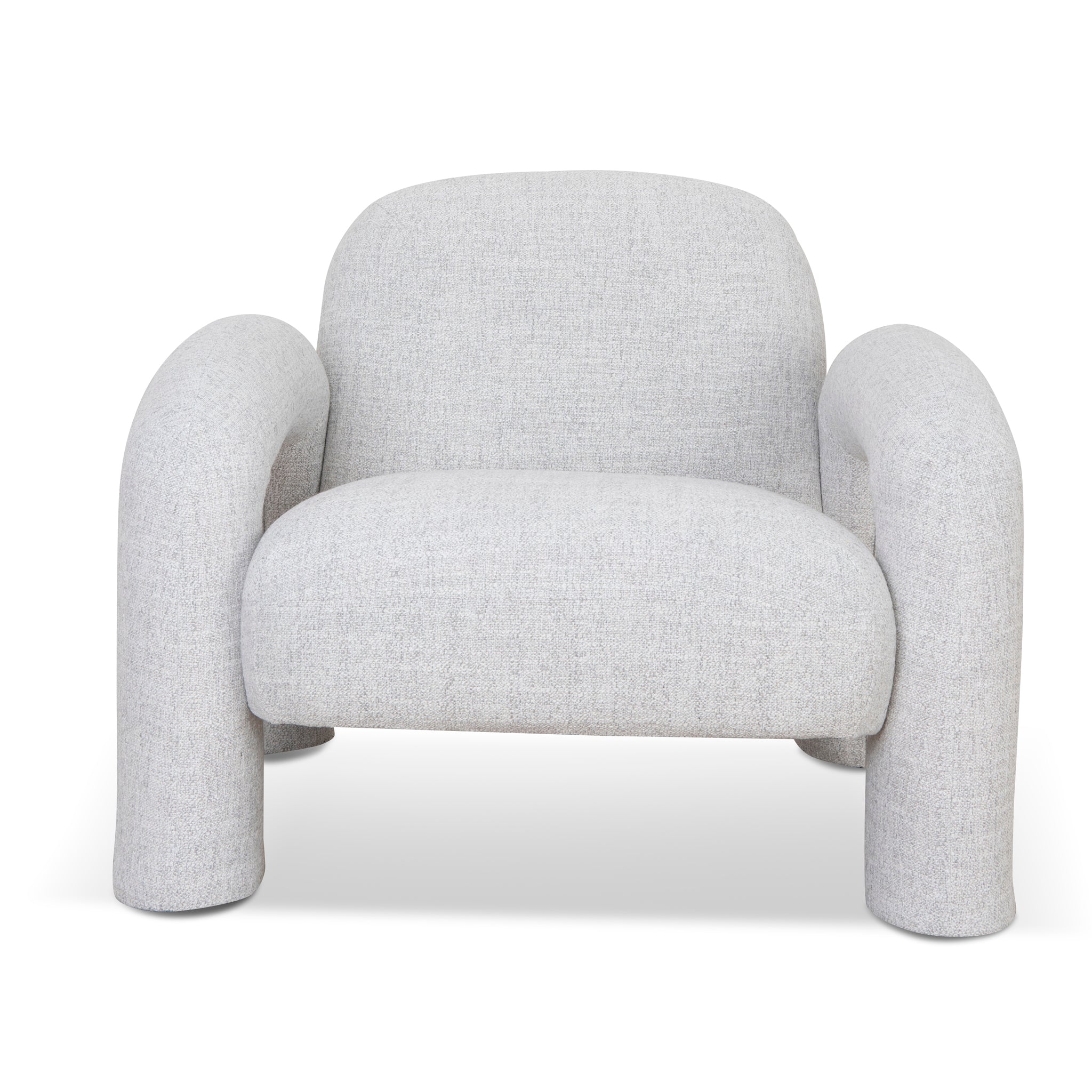 Ex Display - Nico Fabric Armchair - Cloud Grey Armchair K Sofa-Core