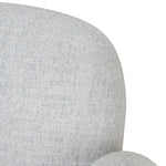 Nico Fabric Armchair - Cloud Grey Armchair K Sofa-Core   