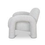 Nico Fabric Armchair - Cloud Grey Armchair K Sofa-Core   