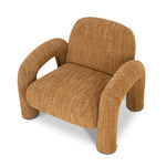 Nico Fabric Armchair - Ginger Brown Armchair K Sofa-Core   