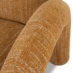 Nico Fabric Armchair - Ginger Brown Armchair K Sofa-Core   