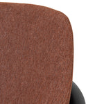 Kiki Fabric Armchair - Gingerbread Brown Dining Armchair K Sofa-Core   