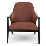 Kiki Fabric Armchair - Gingerbread Brown Dining Armchair K Sofa-Core   