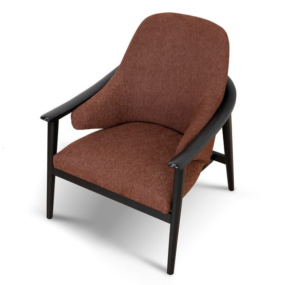 Kiki Fabric Armchair - Gingerbread Brown Dining Armchair K Sofa-Core   