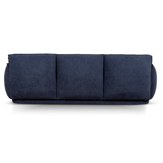 Josephine 3 Seater Fabric Sofa - Navy Blue Sofa Casa-Core   