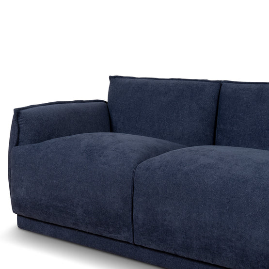 Josephine 3 Seater Fabric Sofa - Navy Blue Sofa Casa-Core   