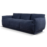 Josephine 3 Seater Fabric Sofa - Navy Blue Sofa Casa-Core   