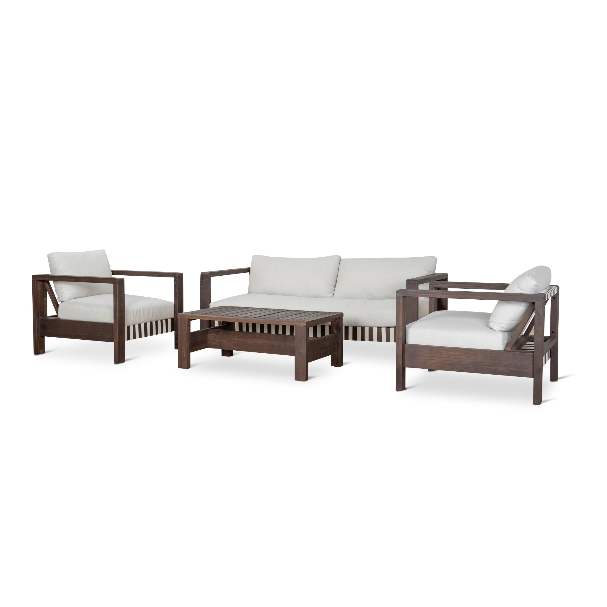 Armani 4pcs Outdoor Lounge Set - Royal Sand Outdoor Lounge Set Eminem-Core