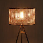 Lari Floor Lamp - Natural & Black Lighting Albi-Local   