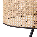 Lari Floor Lamp - Natural & Black Lighting Albi-Local   