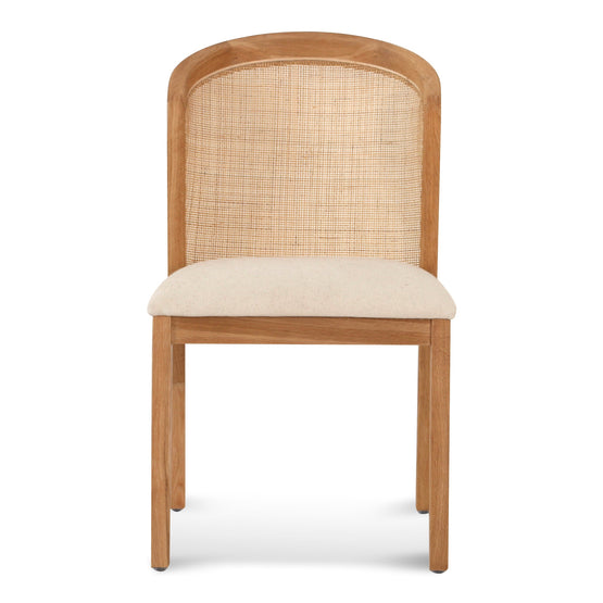 Ex Display - Margie Fabric Dining Chair - Light Beige Dining Chair LJ-Core   