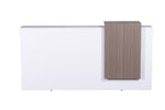 Metro Reception Counter - White & Natural Reception Counter Rline-Local   