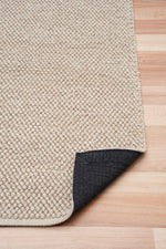 Murmur Wool Rug - Light Beige Wool Rug Mos-Local   