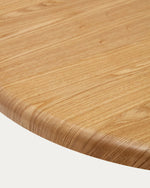 Nailem 2.2m Oval Ash Wood Dining Table - Natural Dining Table The Form-Local   