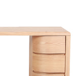 Aiza 1.6m Office Desk - Natural Office Desk Dwood-Core   