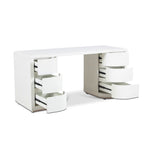 Aiza 1.6m Office Desk - White Office Desk Dwood-Core   