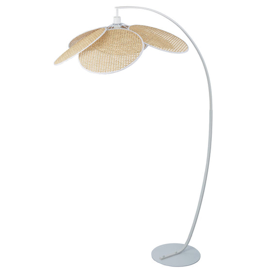 Roselia Floor Lamp - Natural & White Lighting Albi-Local   