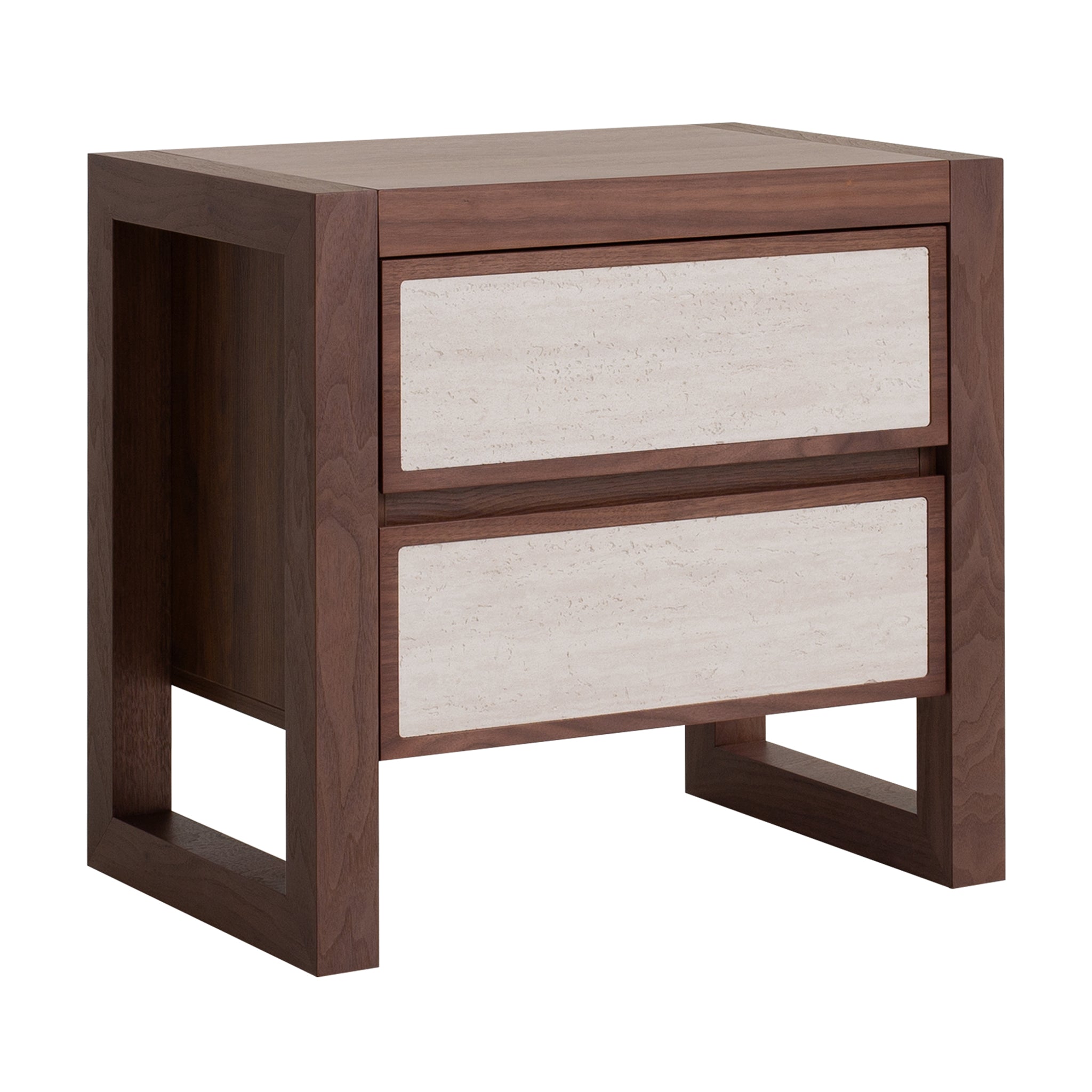 Ex Display - Ebba Bedside Table - Walnut Bedside Table Iggy-Core