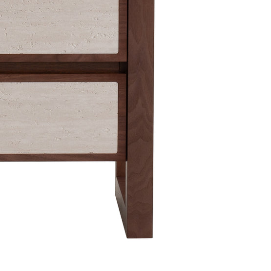 Ebba Bedside Table - Walnut Bedside Table Iggy-Core   