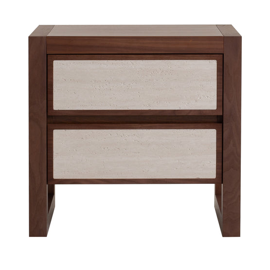 Ebba Bedside Table - Walnut Bedside Table Iggy-Core   