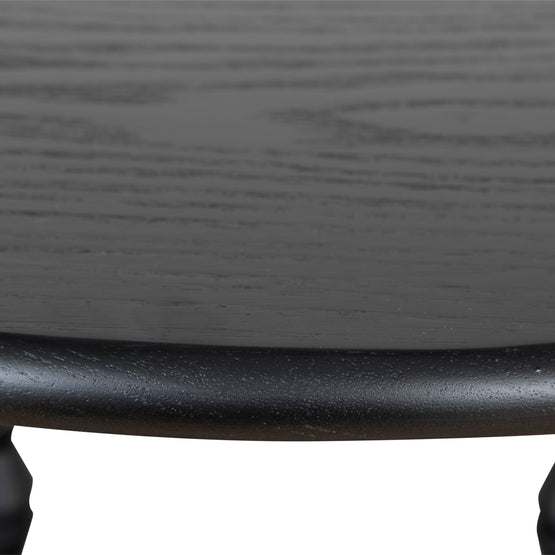 Globo 52cm Side Table - Full Black Side Table Nicki-Core   