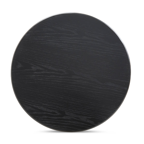 Globo 52cm Side Table - Full Black Side Table Nicki-Core   