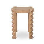 Maria Round Side Table - Natural Side Table Nicki-Core   