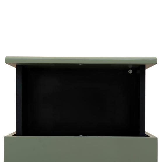 Vasuda 48cm Bedside Table - Green Bedside Table KD-Core   