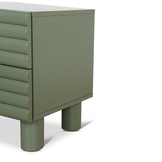 Vasuda 48cm Bedside Table - Green Bedside Table KD-Core   