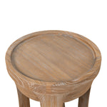 Frodo 34.5cm Round Side Table - Dark Natural Side Table Nicki-Core   