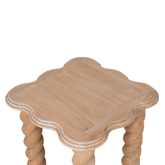 Ruslan 55cm Side Table - Natural Side Table Nicki-Core   