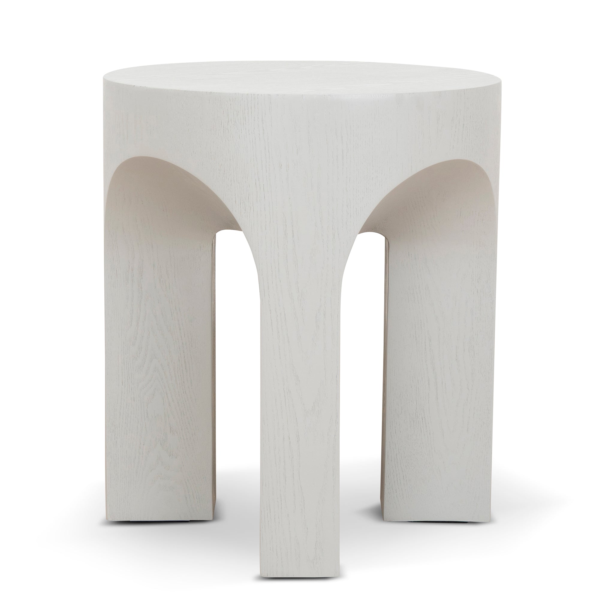 Jozi 49.5cm Round Side Table - Light Grey Side Table Dwood-Core