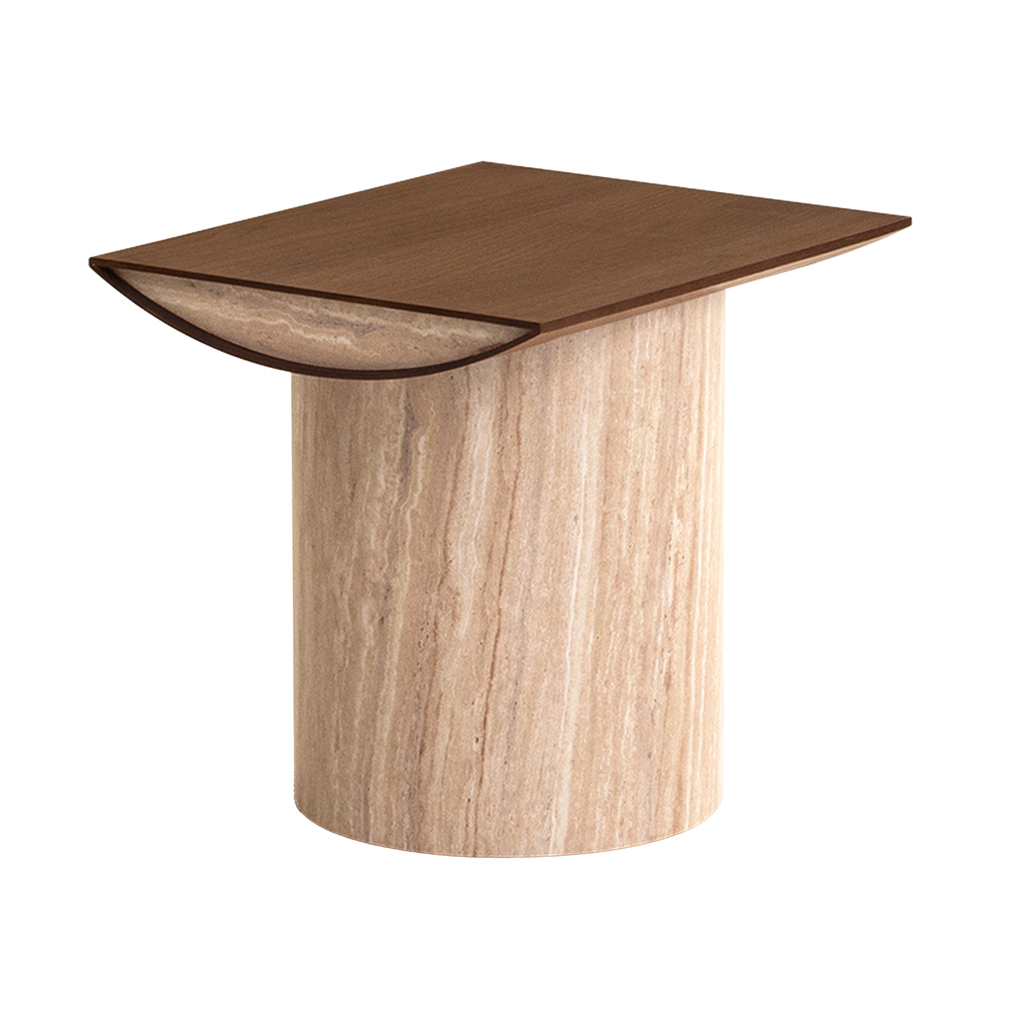 Dorit Side Table - Walnut Side Table Iggy-Core