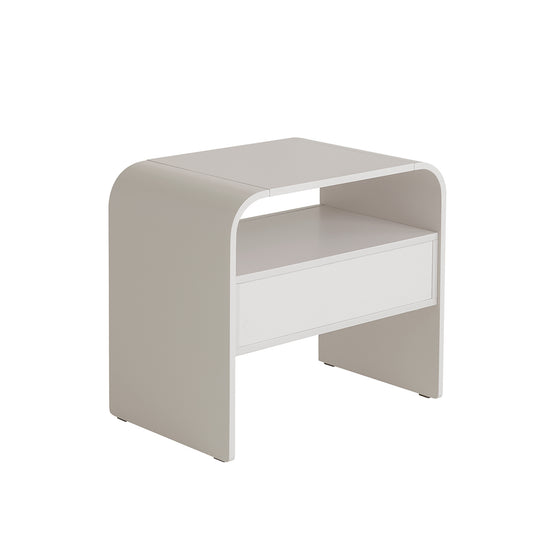 Chroma Bedside Table - Light Grey Bedside Table Iggy-Core